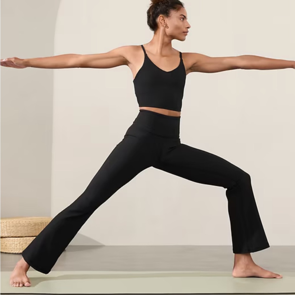 Athleta Elation Ultra High Rise Flare in Rib